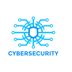 Cybersecurity shield with digital circuit design for online security.