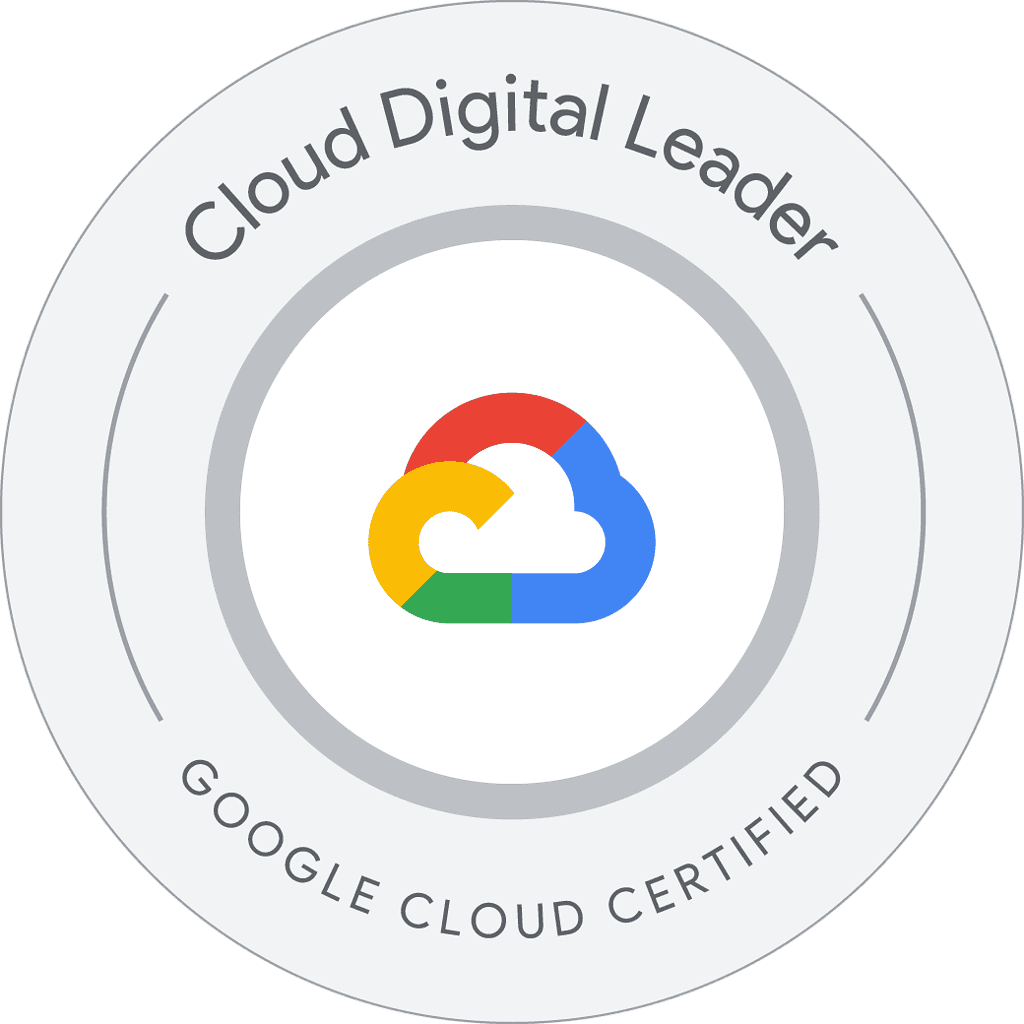 AIIT Google Cloud Certification badge for cloud expertise.