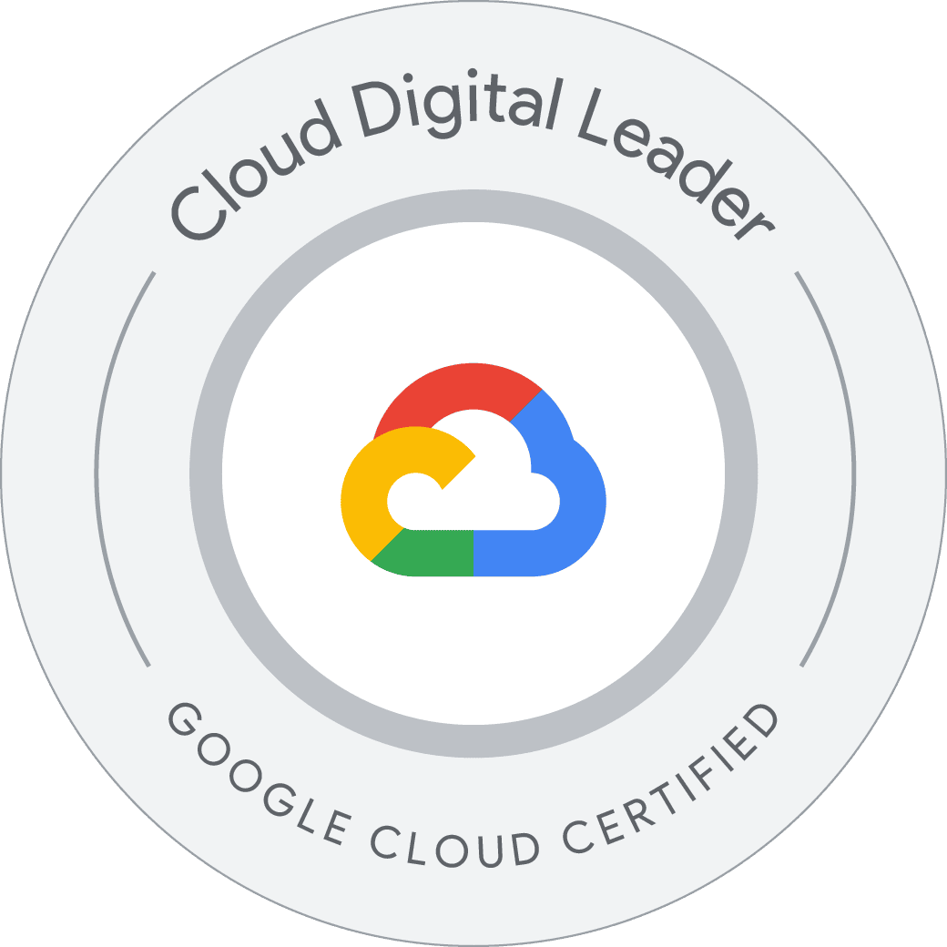AIIT Google Cloud Certification badge for cloud expertise.