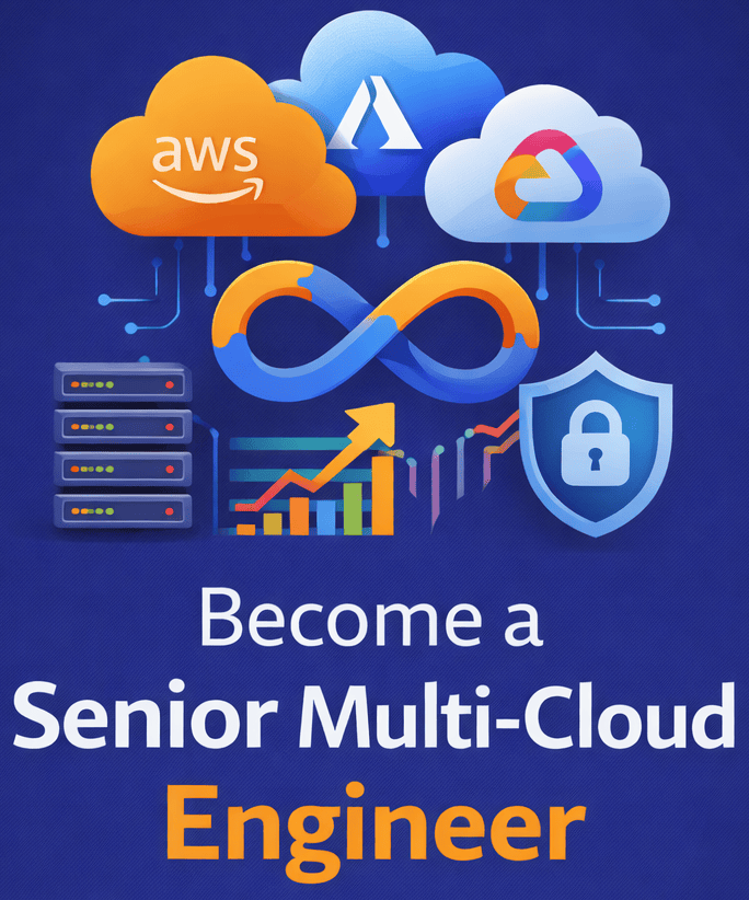 Advanced multi-cloud engineering training with AWS, Azure, and Google Cloud platforms.